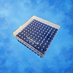 GC-Kryobox mit 100er Raster, 10x10