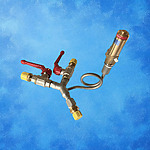 Doppelentnahme mit SV für Euro-Cyl / Saturn (4 bar)