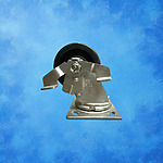 Rolle für Euro-Cyl lenkend, weich mit Bremse