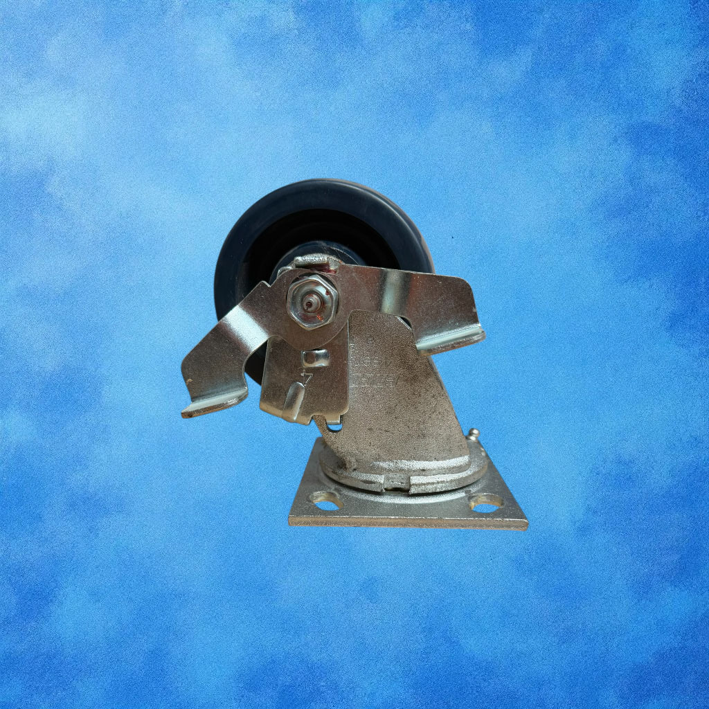 Lenkrolle drehbar 4" verzinkt