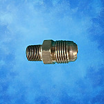 45° 1/2"ODT Bördelverschraubung auf 1/4"MPT Rohrverschraubung