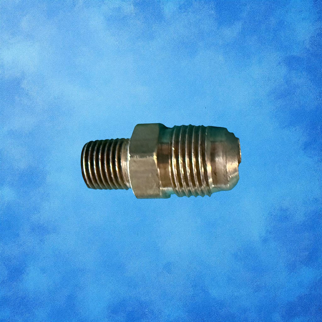 45° 1/2"ODT Bördelverschraubung auf 1/4"MPT Rohrverschraubung