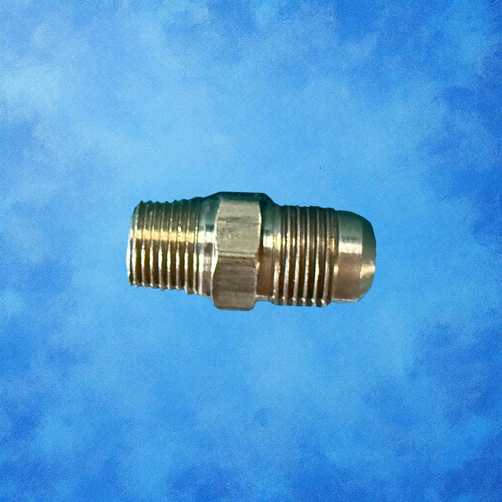 45° 1/2"ODT Bördelverschraubung auf 3/8"MPT Rohrverschraubung