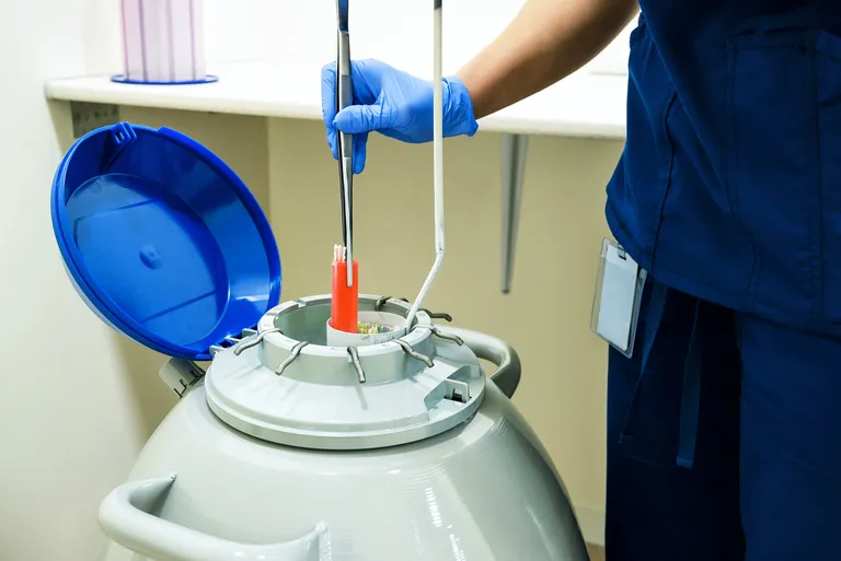 Stickstoff-Transportbehälter zur Lagerung